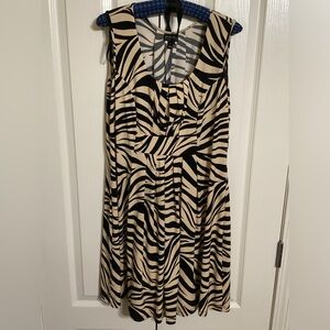 Women’s animal print dress size 16